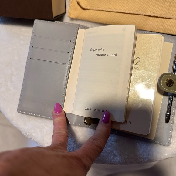 NWOT Authentic Louis Vuitton Monogram Vernis Patent Leather Agenda Era 2002 - Picture 6 of 14